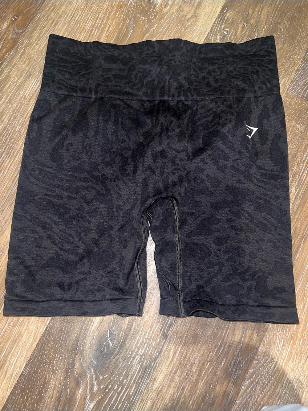 Gymshark Black Animal Adapt Shorts